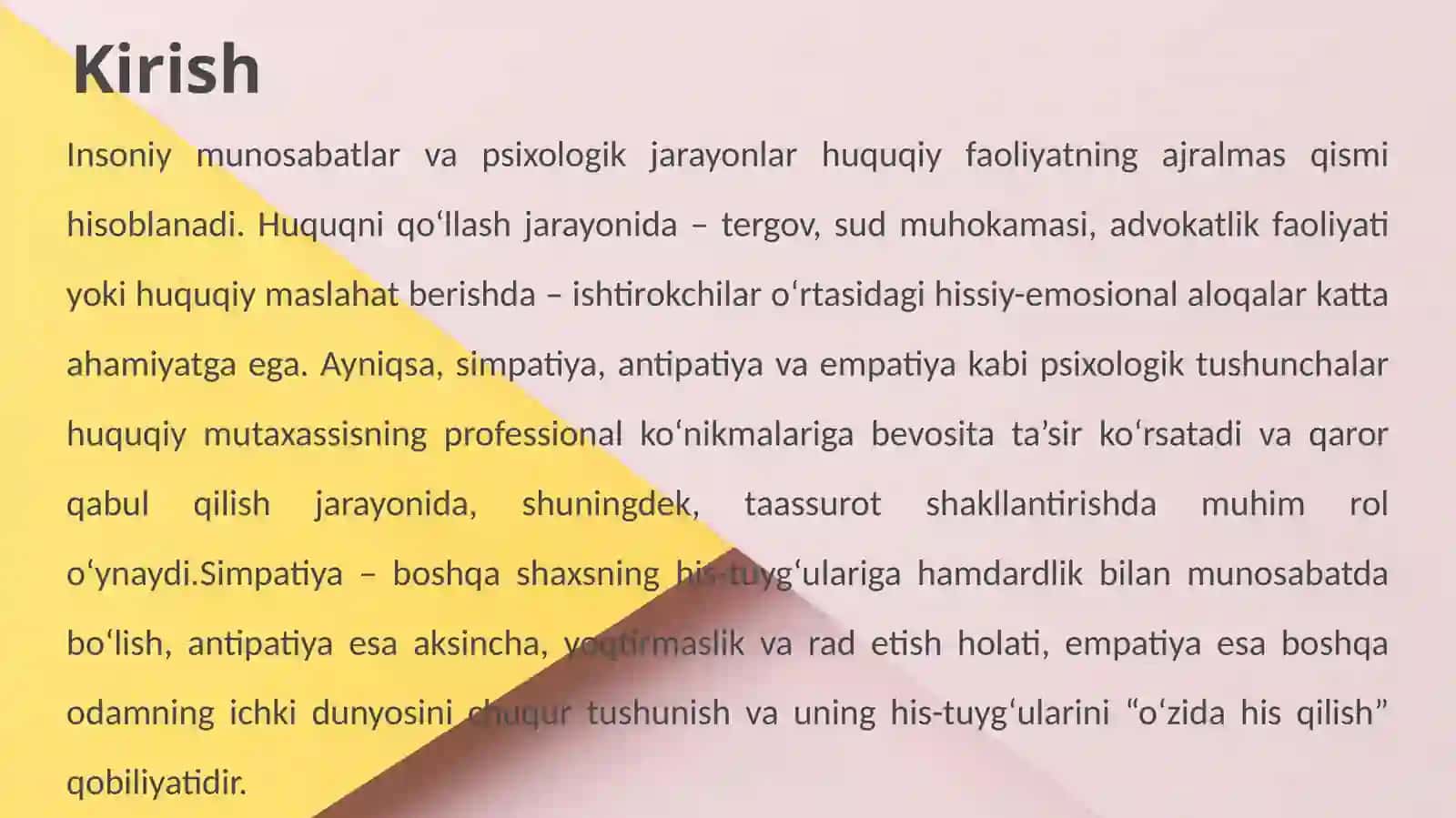 Simpatiya, antipatiya va empatiya tushunchalari 3
