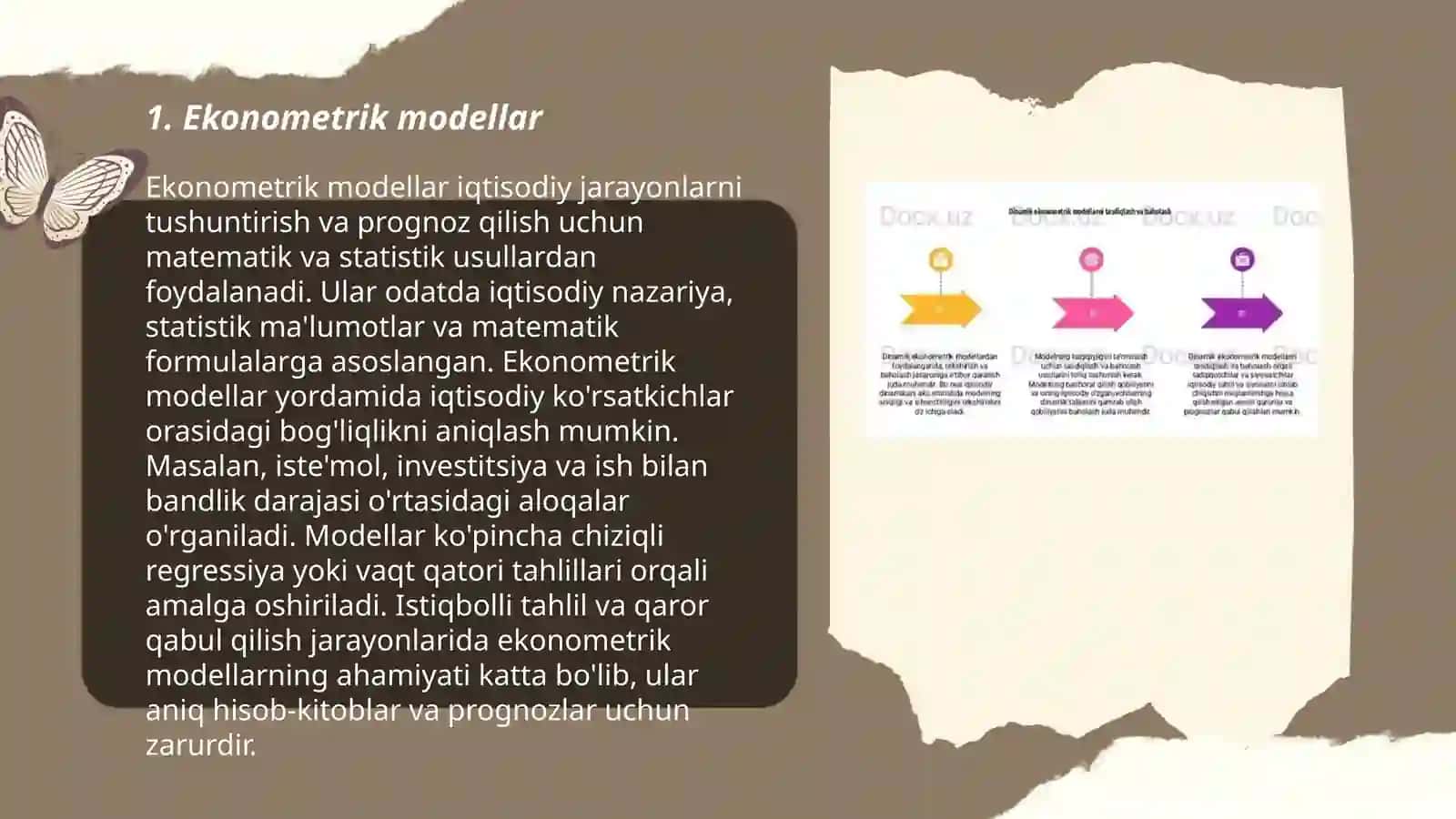 Ekonometrik modellar 3