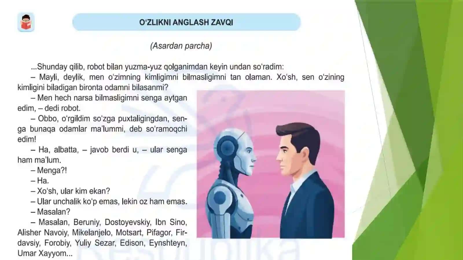 O‘zlikni anglash zavqi 3