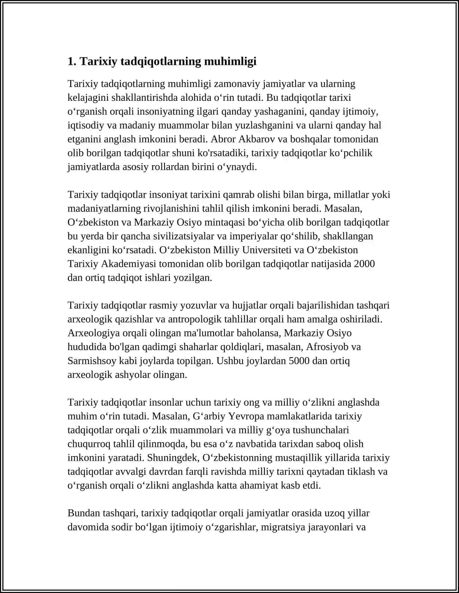 TARIXIY TADQIQOTDA UMUMFAN USLUBLARI 3