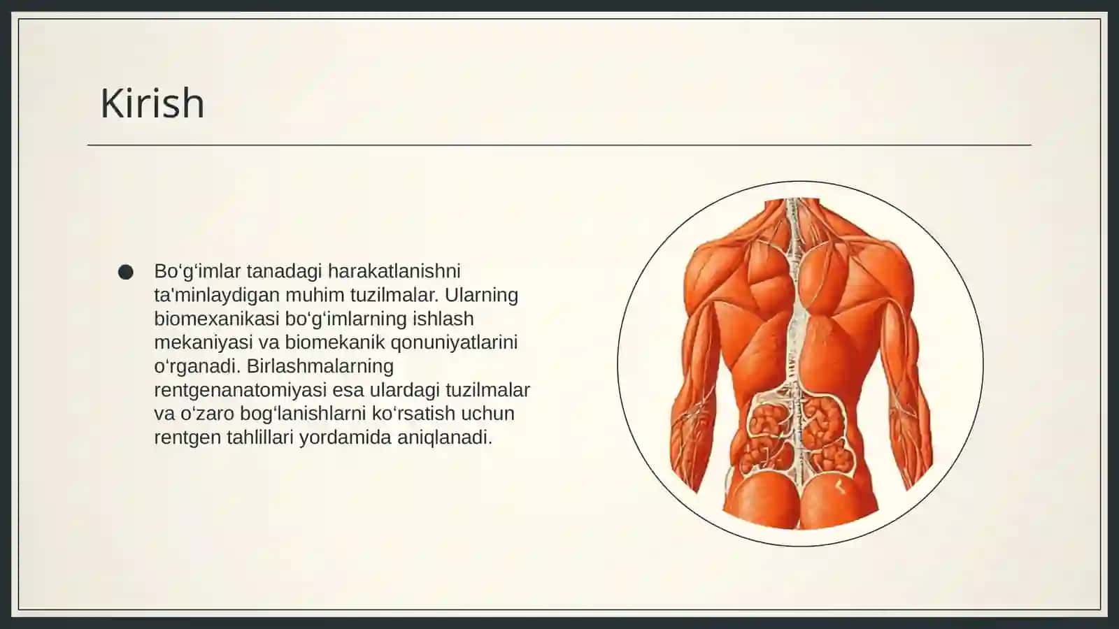 Bo‘g‘imlarning biomexanikasi. Birlashmalarning rentgenanatomiyasi 3