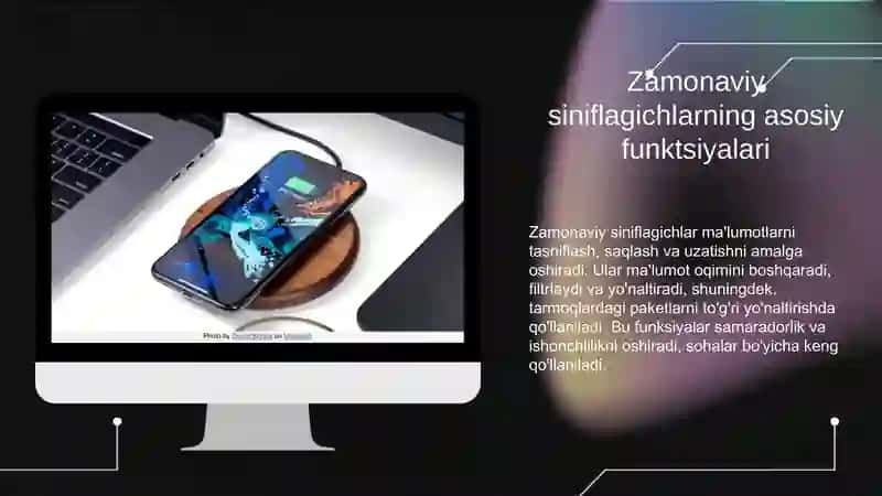 Zamonaviy siniflagichlar va ularning ishlash prinsipi 3