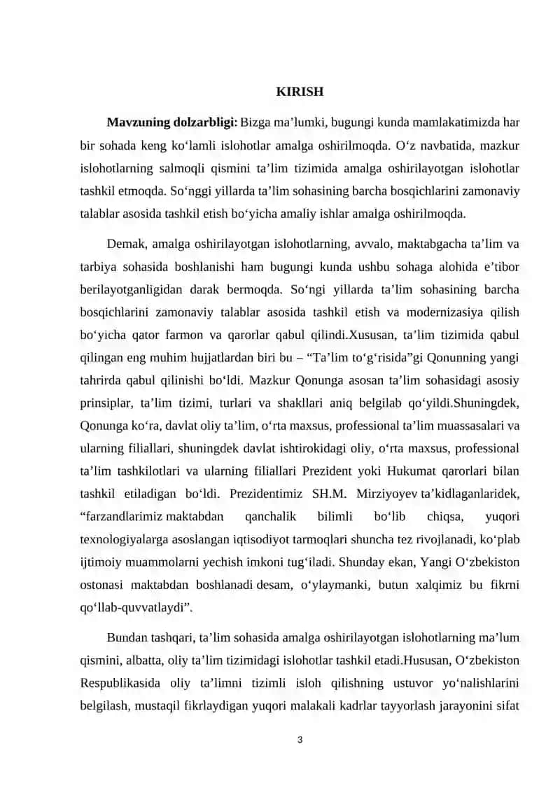 DIFFUZORLI VARAKLARNI LOYIHALASH VA MODELLASHTIRISH 3