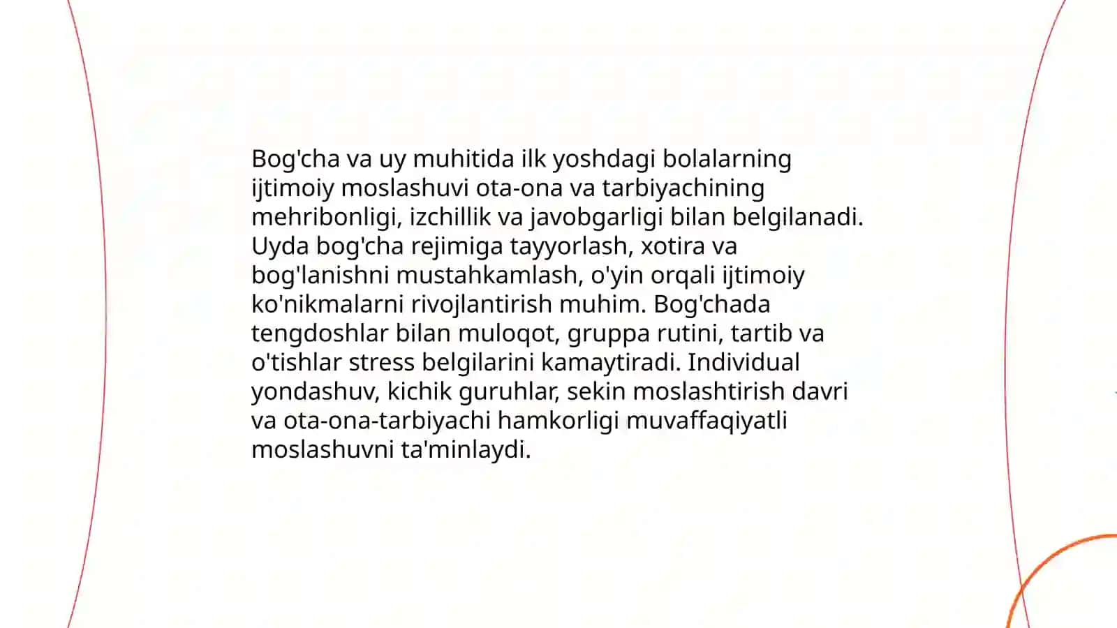 Ilk yoshdagi bolalarning ijtimoiy moslashuvi 3