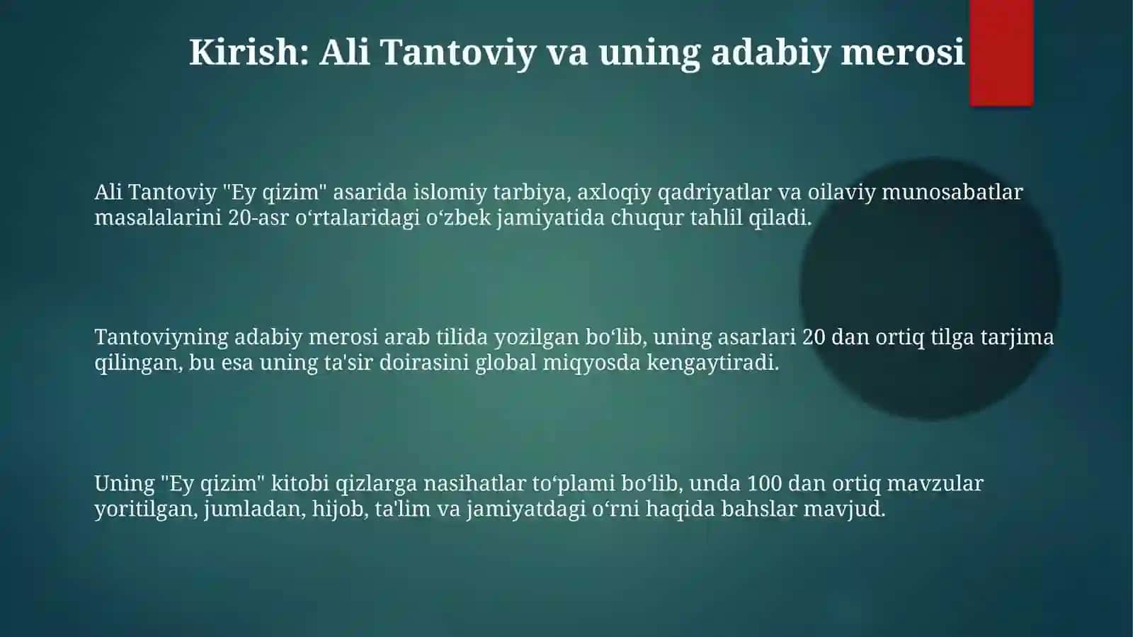 Ey qizim asari 3