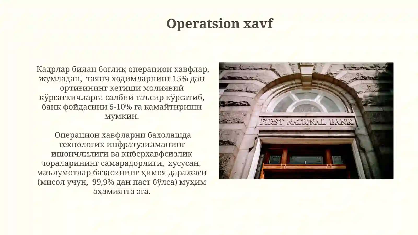 Tijorat banklari kapitalning tahlil 3