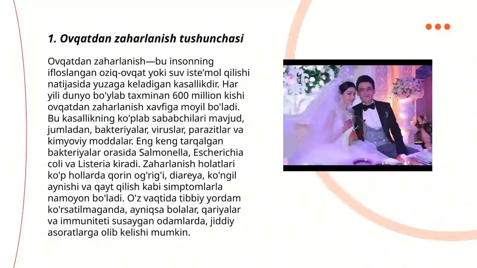 Ovqatdan zaharlanishlar va ularni oldini olish 3
