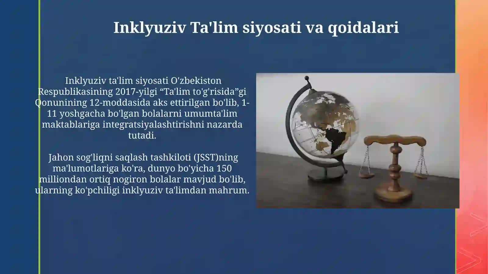 Inklyuziv Ta'limning Huquqiy va Me'yoriy Asoslari 3