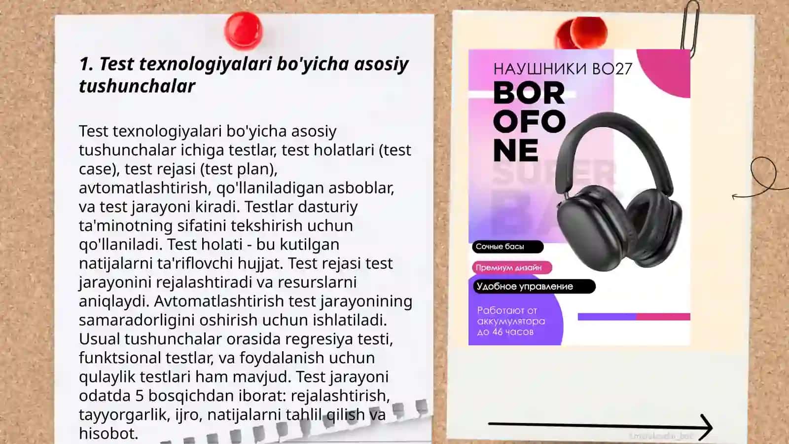 TEST TEXNOLOGIYALARI BO'YICHA MATERALLAR TAYYORLASH 3