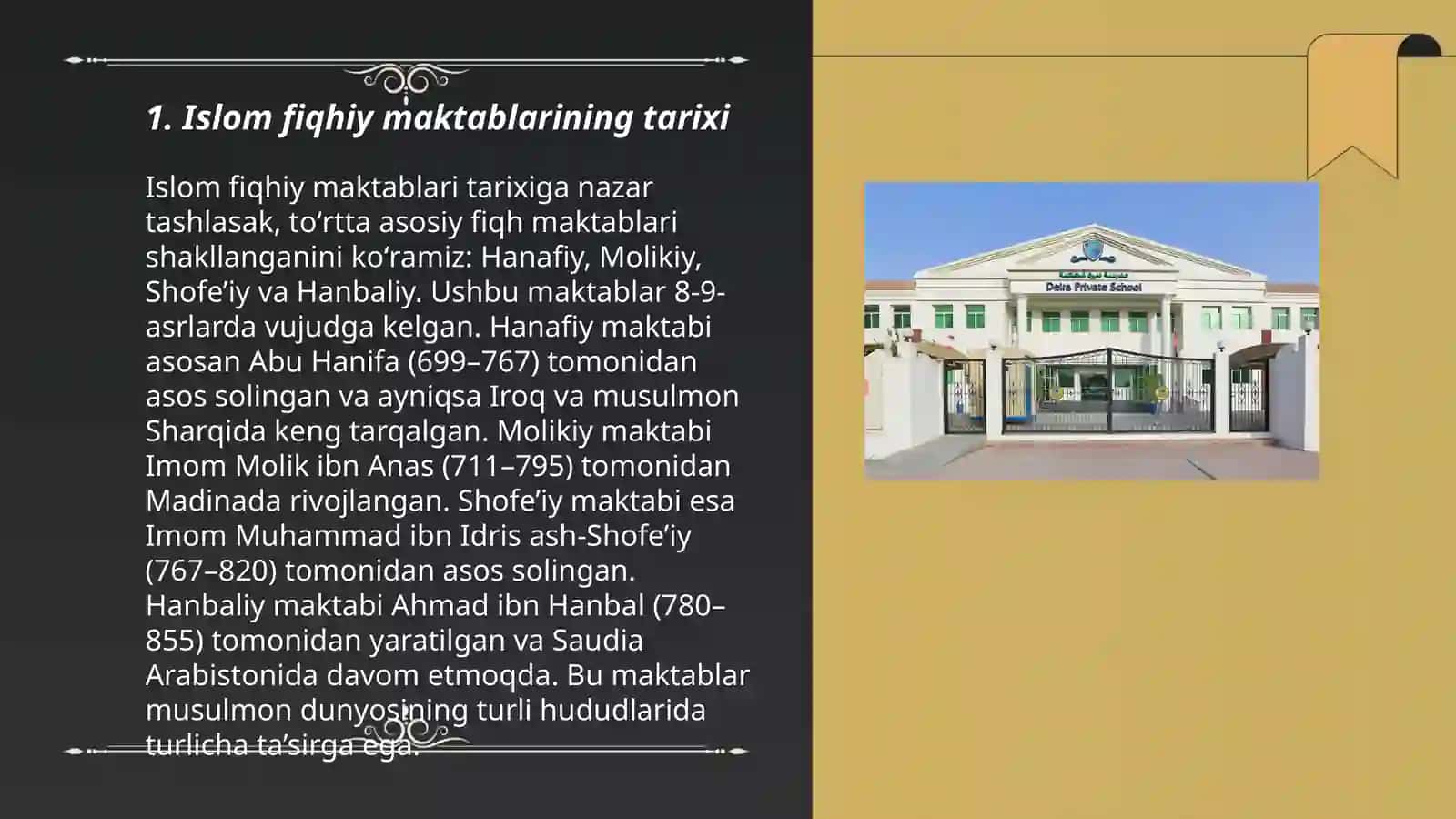 Islom fiqhiy maktablari 3