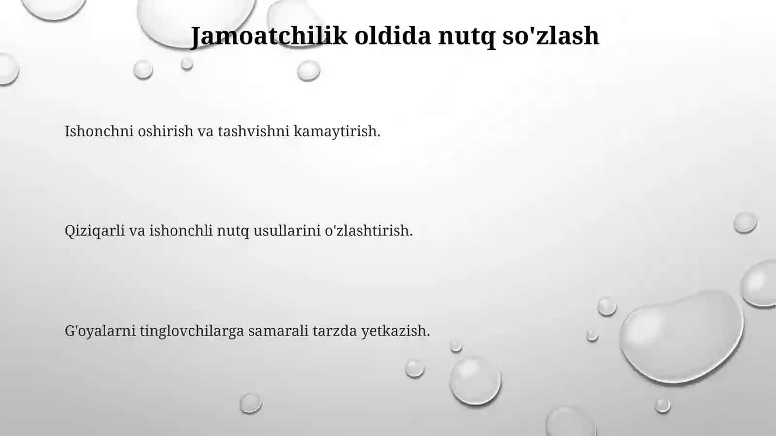 Muloqot asoslari 3