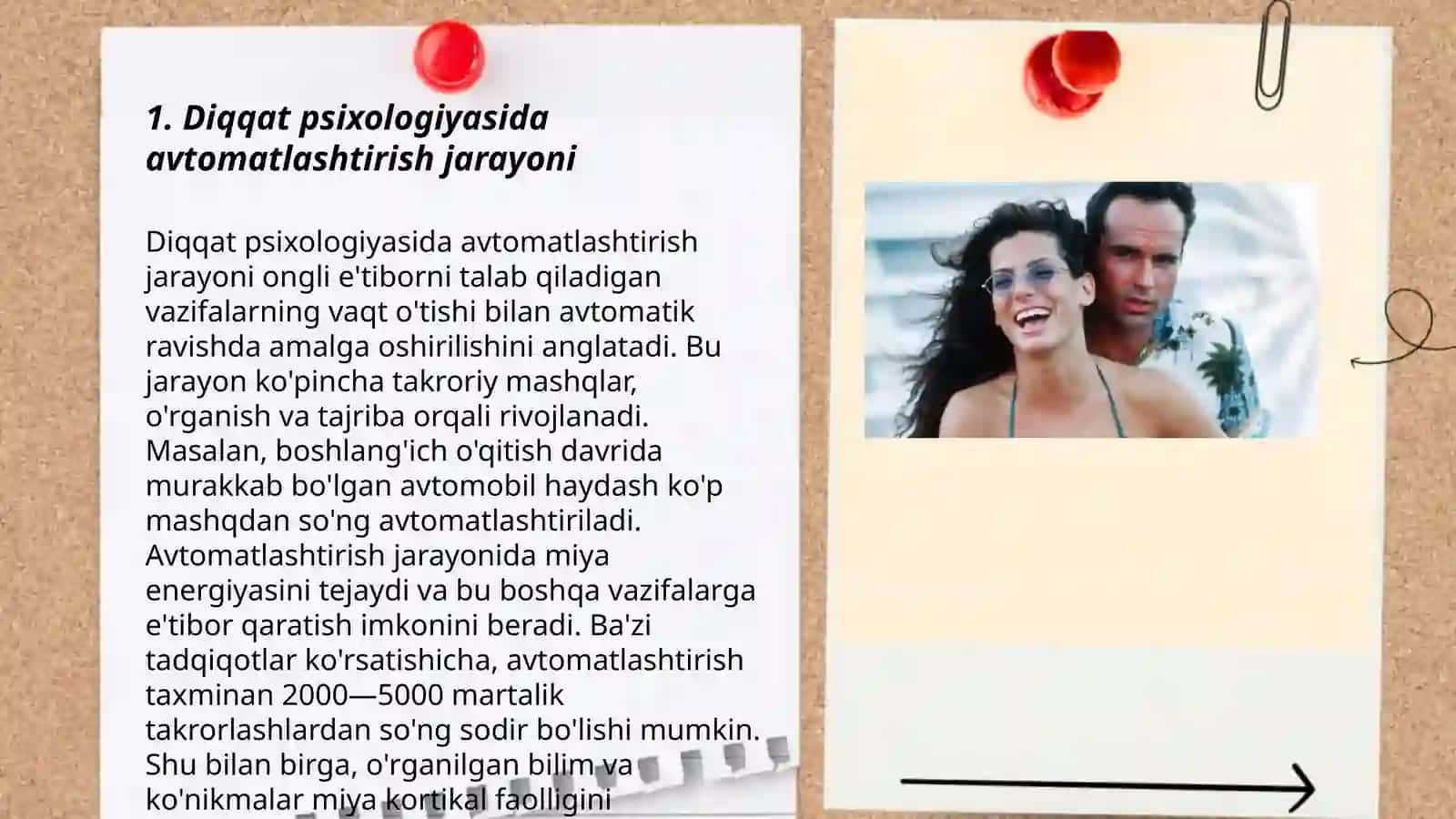 Diqqat psixologiyasida axborotlarni qayta ishlashning avtomatlashtirish va nazorat qilish muammosi 3