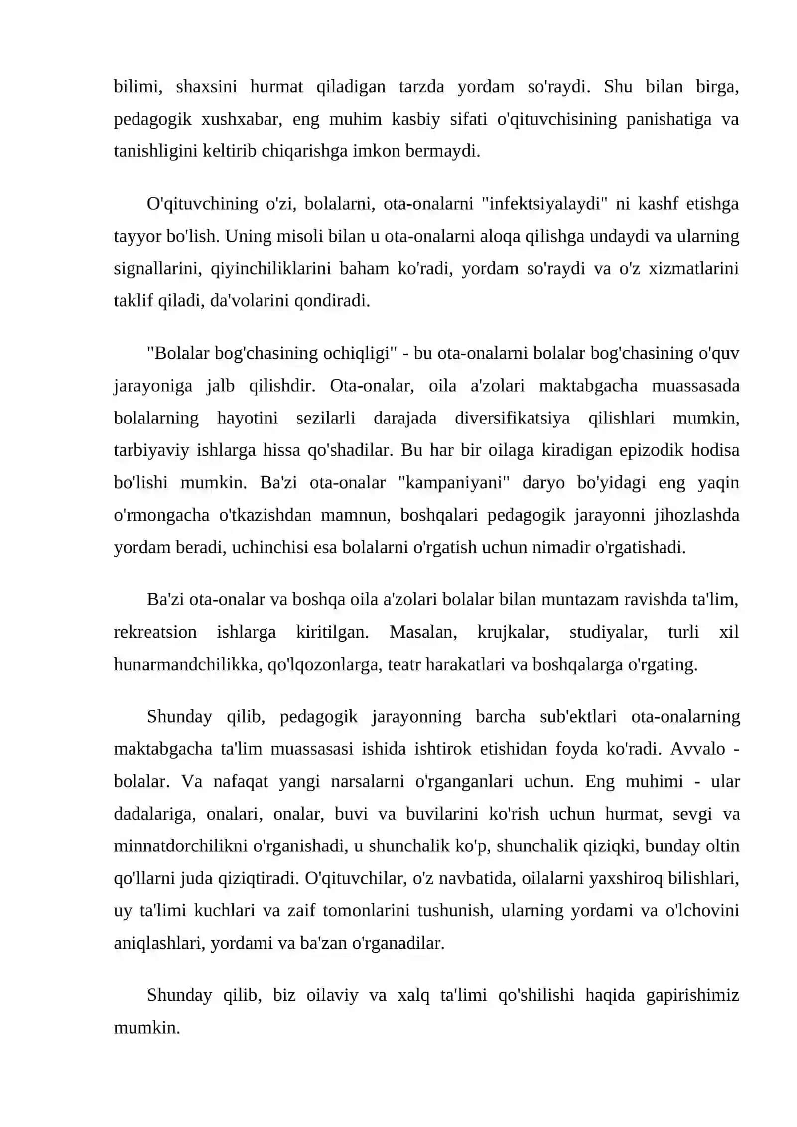 Ota-onalar jamoatchiligi va ularning ish faolyati 3