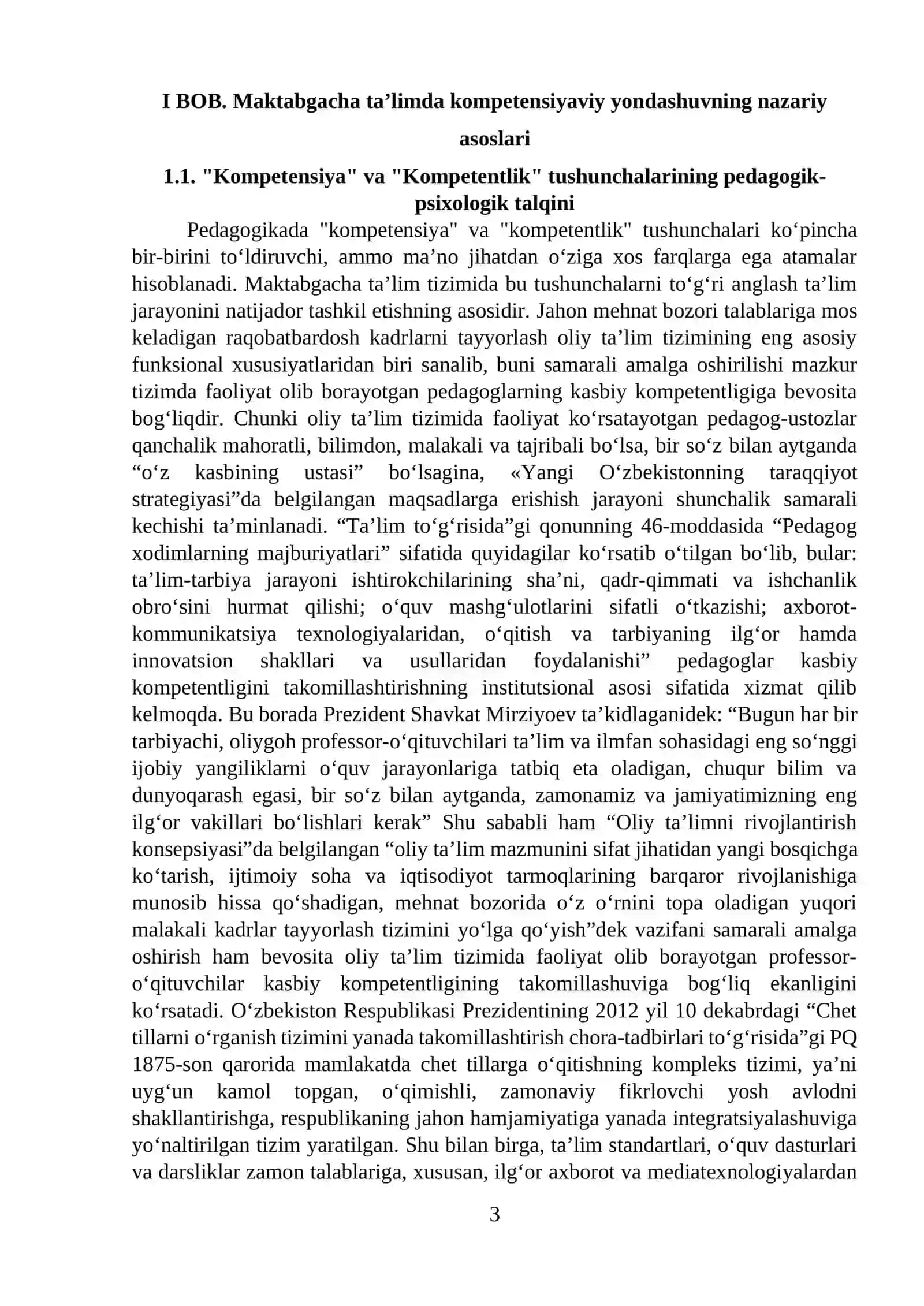 MAKTABGACHA YOSHDAGI BOLANING KOMPETENSIYALARI 3