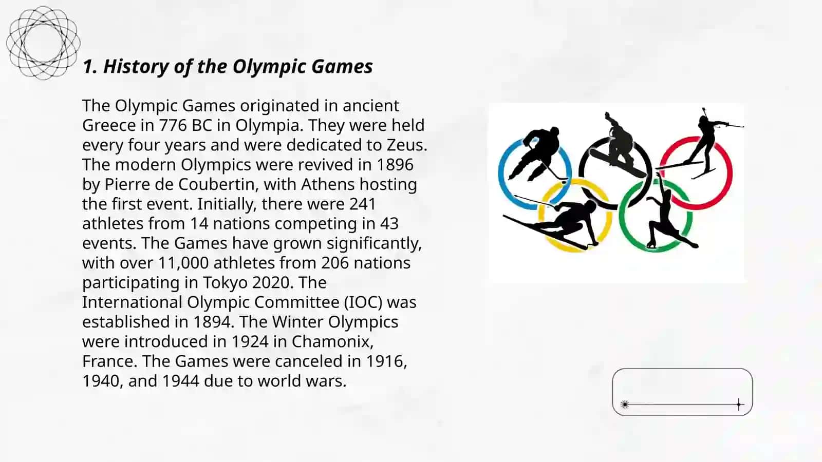 Olimpiya O'yinlari Tarixi 3