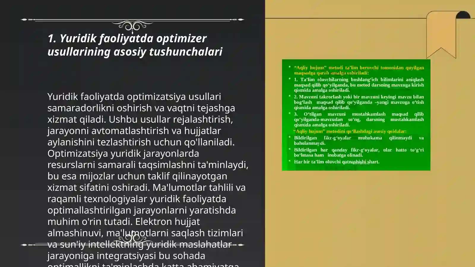 Yuridik faoliyatda applied boa optimizer usullarining qo'llanilishi 3