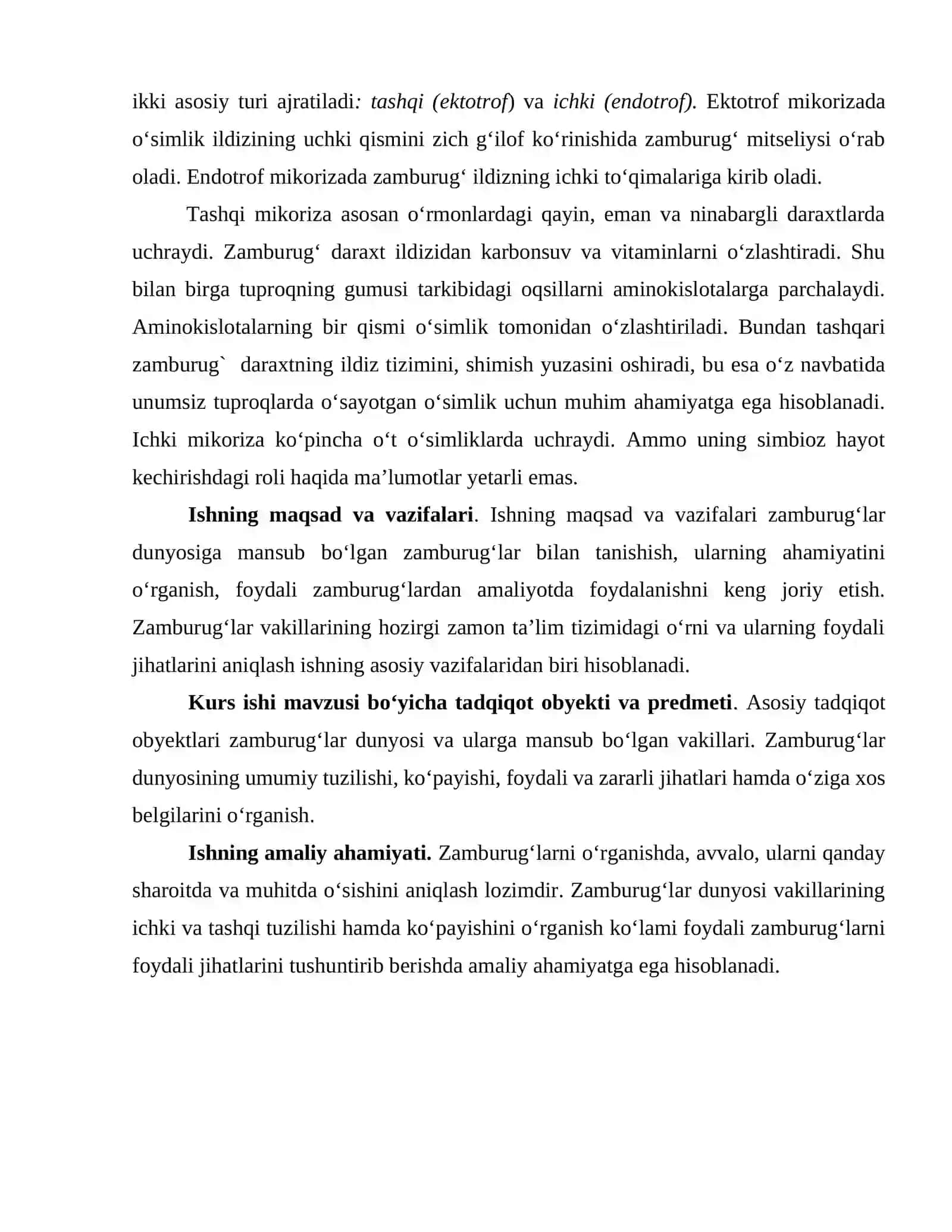 Zamburugʻlar EKOLOGIYASI, TABIATDAGI VA ODAMLAR HAYOTIDAGI AHAMIYATI 3