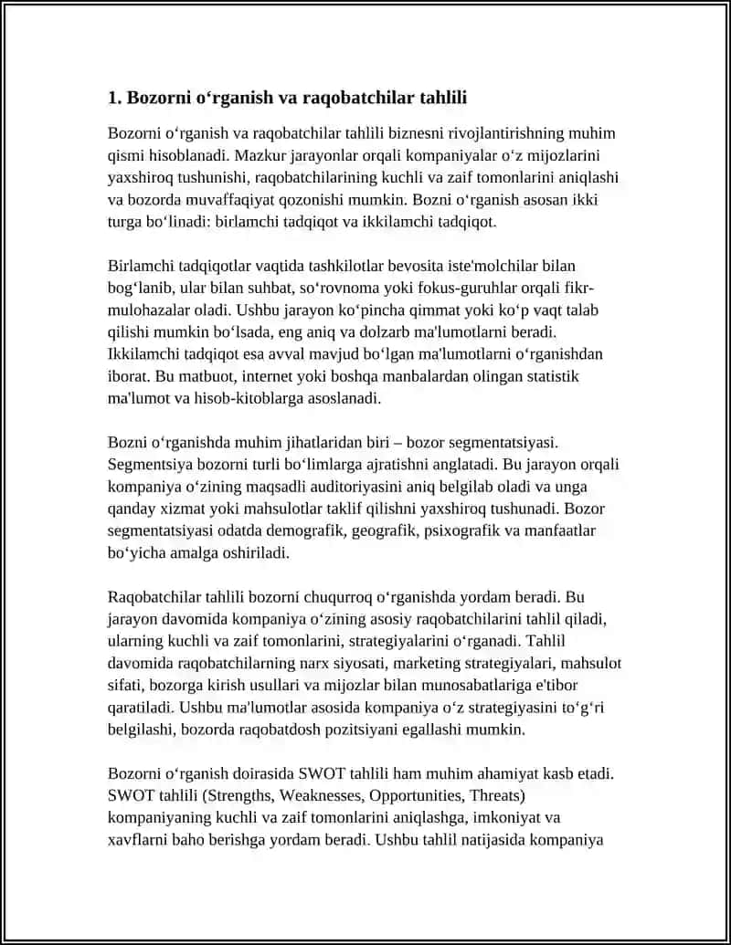BIZNESNI RIVOJLANTIRISHNING ASOSIY QOIDALARI 3