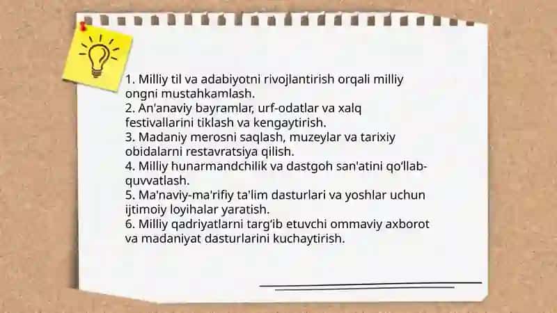 Yangi Oʻzbekistonda amalga oshirilayotgan ma'naviy oʻzgarishlar 3