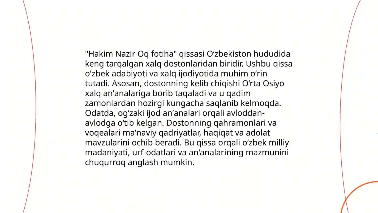 Hakim Nazir Oq fotiha qissasi 3
