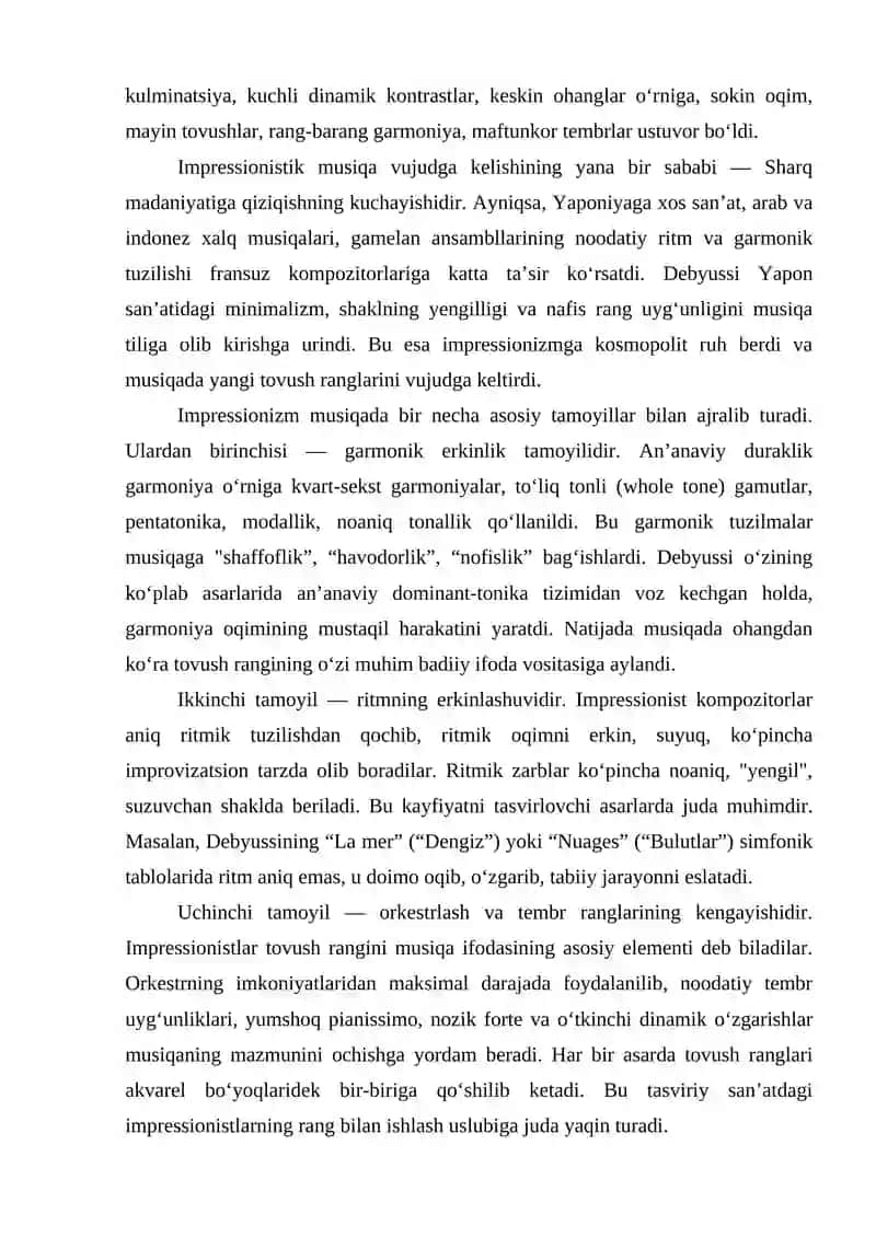 MUSIQADA IMPRESSIONIZM 3