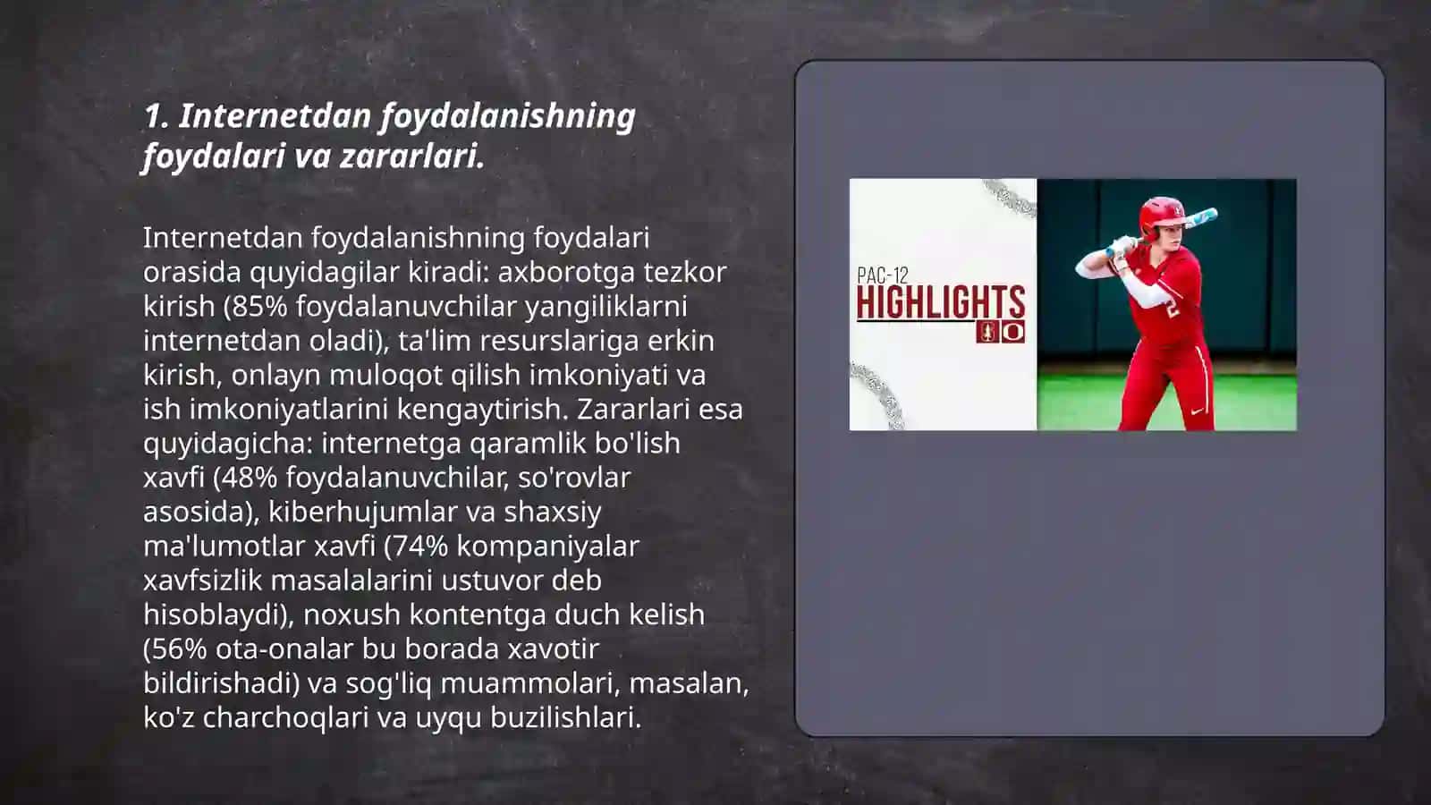 Internetdan foydalanishning foydalari va zararlari 3