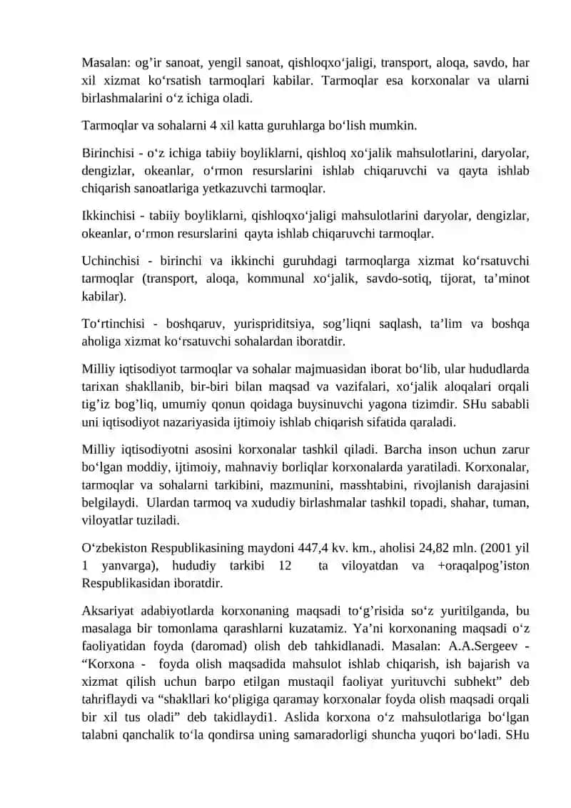 Korxonalarning tashkiliy-xuquqiy shakllari 3