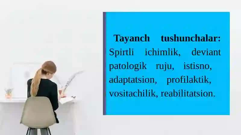 Spirtli ichimliklar isteʼmol qiluvchi oʻsmirlar bilan olib boriladigan ijtimoiy-pedagogik faoliyat 3