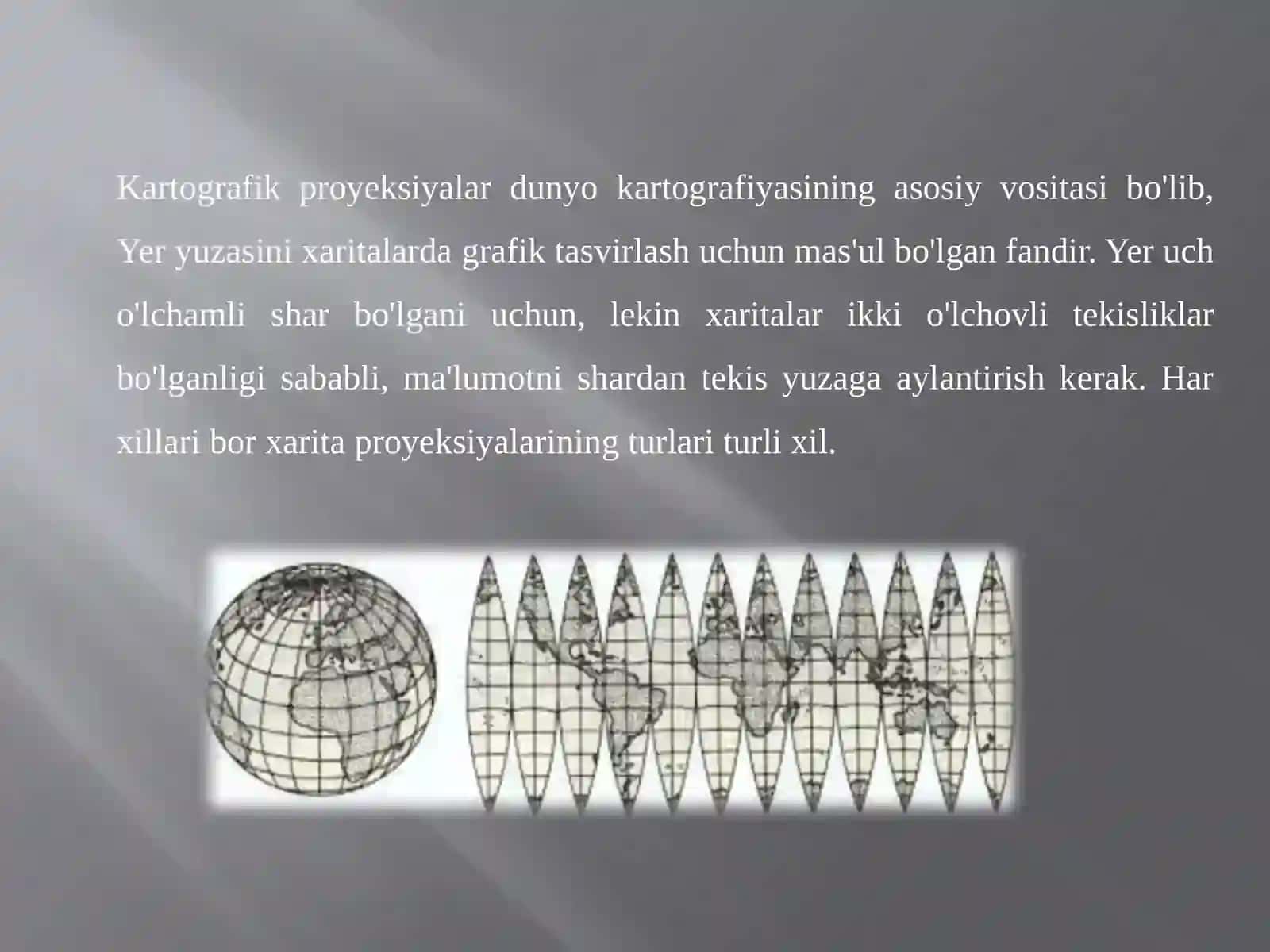 Kartografik proeksiyalar 3