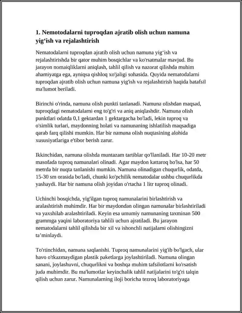 NEMATODALARNI TUPROQDAN AJRATIB OLISH 3