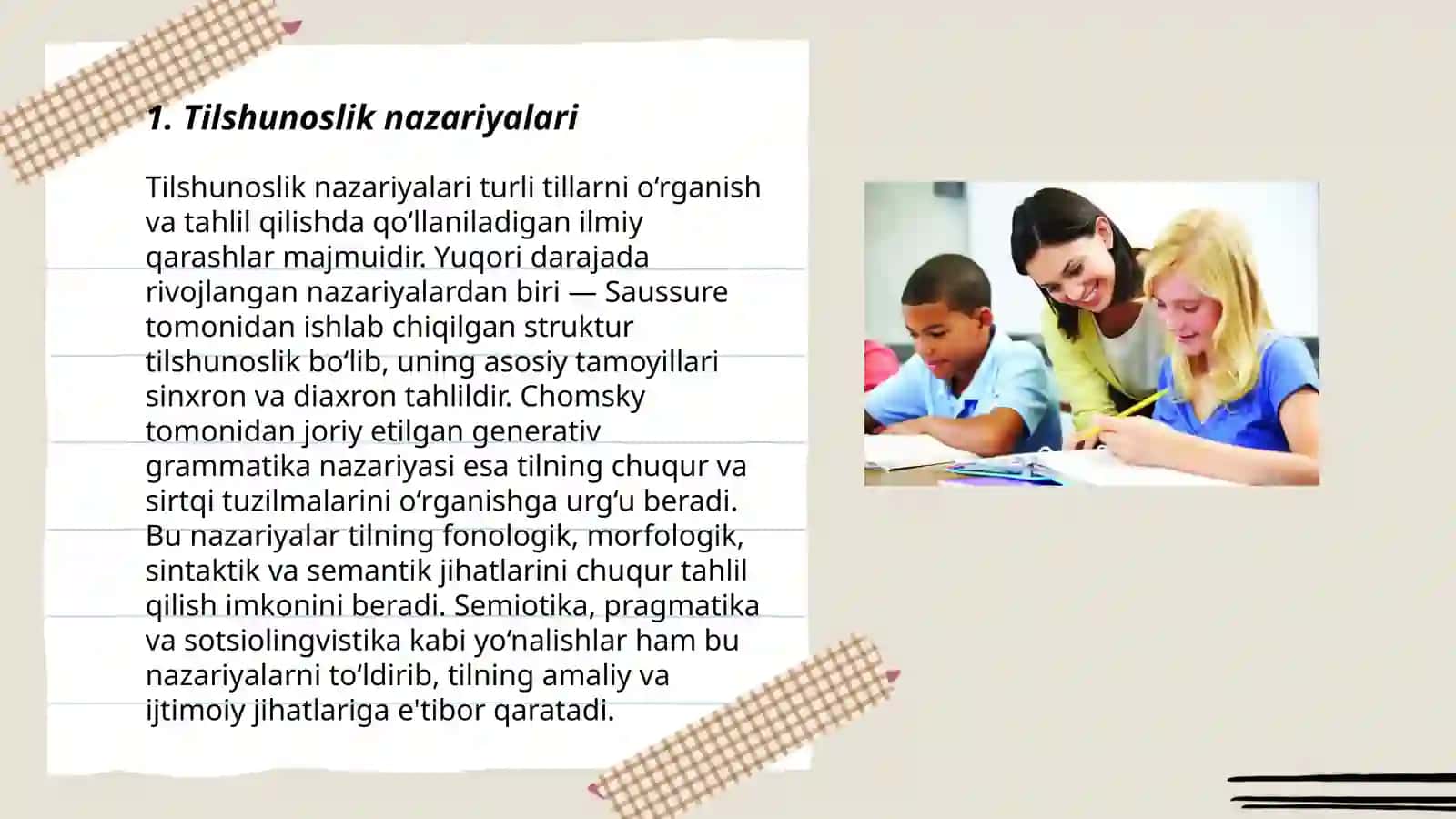 Tilshunoslik nazariyalari 3