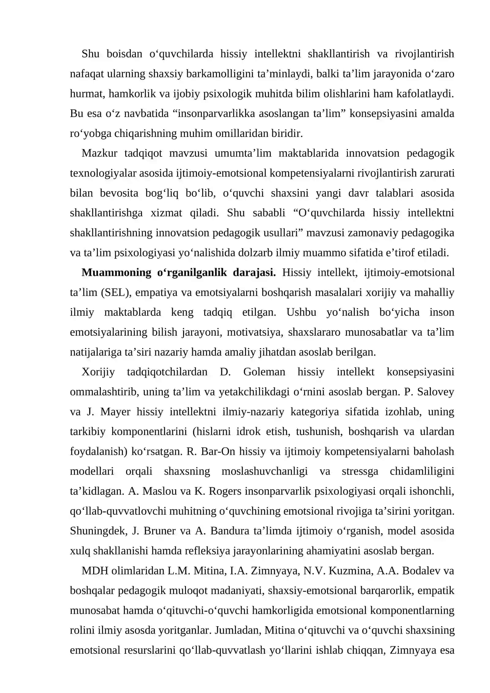 Hissiy intellekt va pedagogik usullar 3