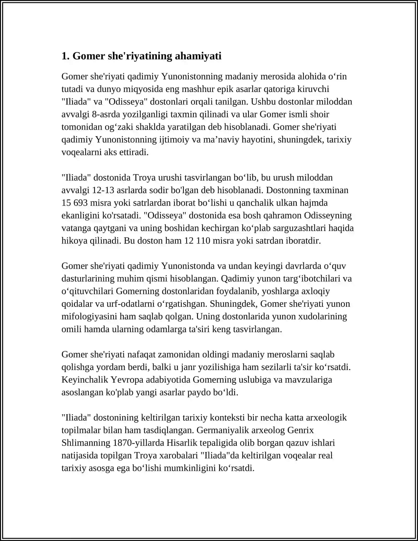 MILODDAN AVVALGI 11 ASR YUNONISTON GOMER DAVRI 3