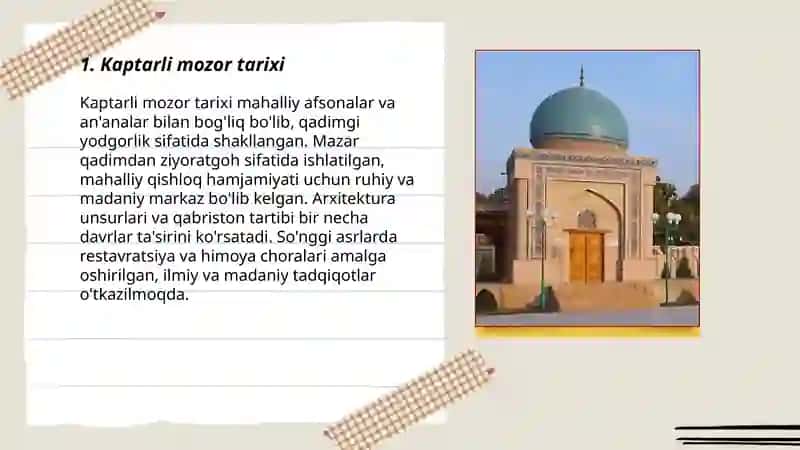 Kaptarli mozor 3