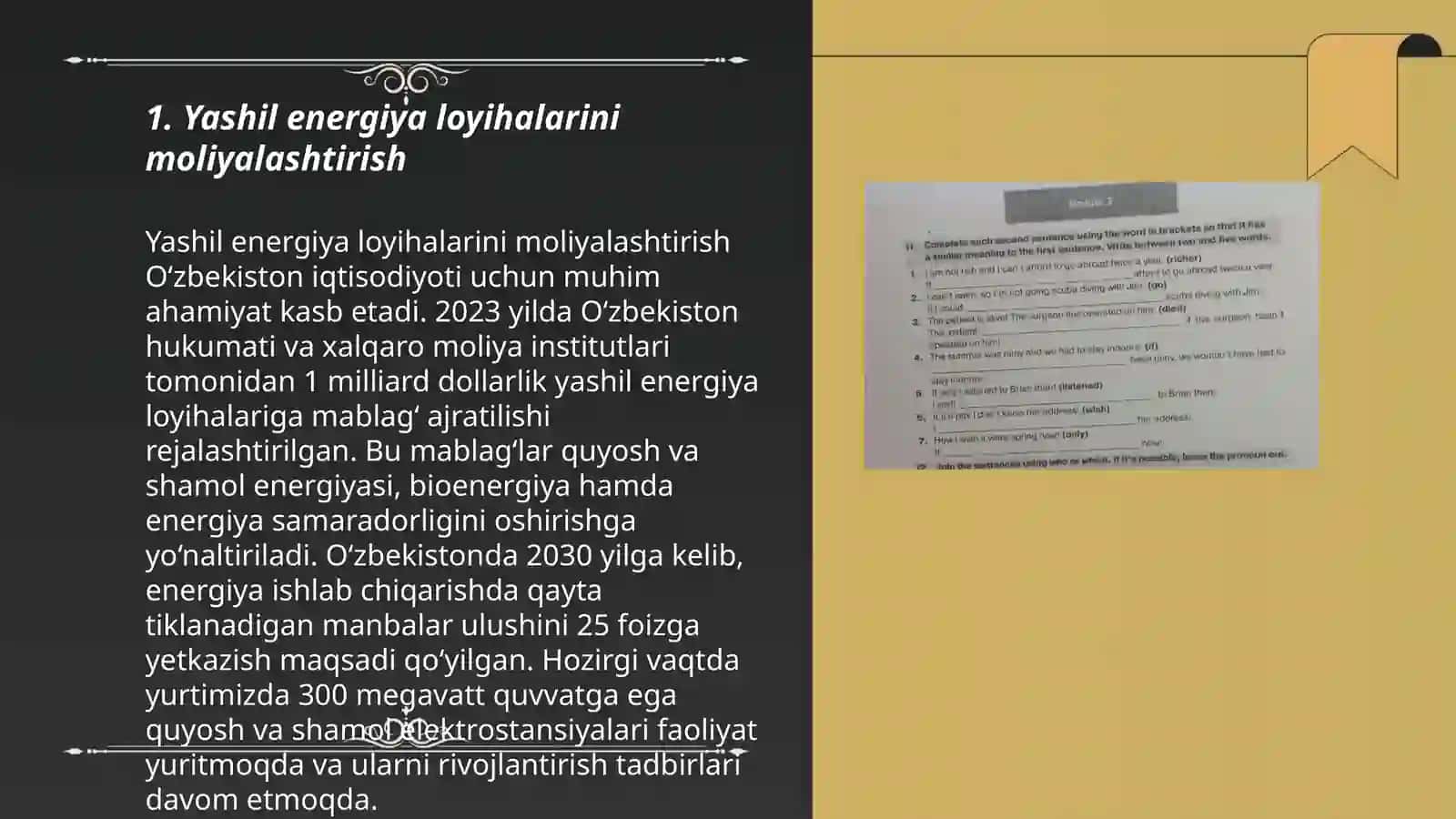 Yashil energetikani davlat tomonidan qoʻllab-quvvatlashning xorij tajribasi 3