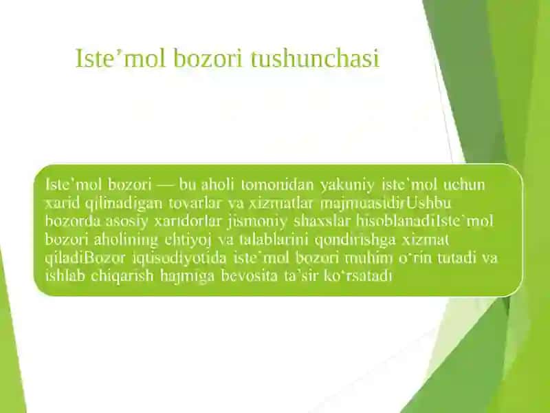 Iste’mol bozorlarini segmentatsiyalash xususiyatlari 3