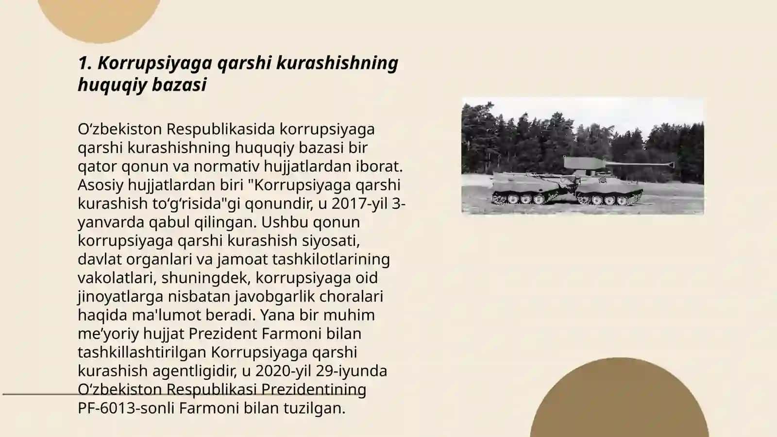 Korrupsiyaga qarshi kurashishga oid milliy qonunchilik tahlili va davlat siyosatining asosiy yoʻnalishlari 3