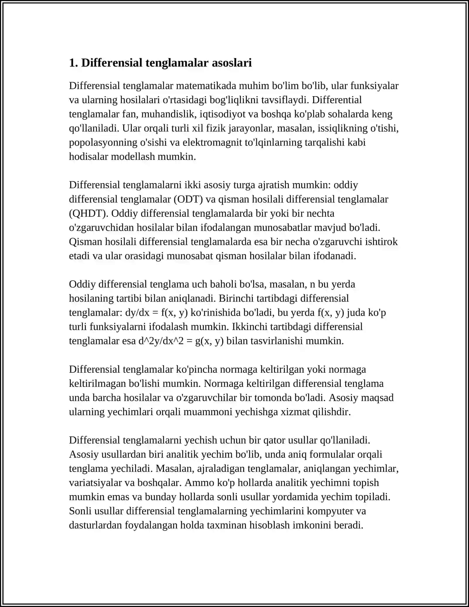 MOLIYAVIY TAHLILDA DIFFERENSIAL HISOB TATBIQLARI 3
