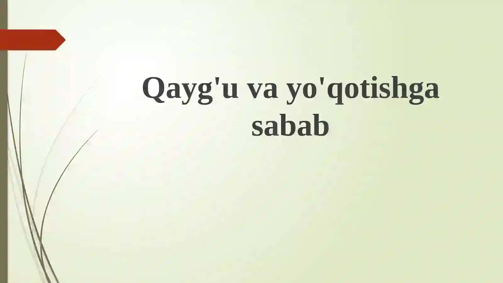 Qayg‘uvayo‘qotishtajribasi. Qurolli mojarolardanjabrlangan bolalar, o‘spirinlar va ayollar bilan ishlashning o‘ziga xos jihatlari. Migratsiya va majburiy ko‘chirishning bolalar va o‘smirlarga ta’siri: bolalar va ota-onalaridan ajratilgan yoki ajralgan bolalar 3