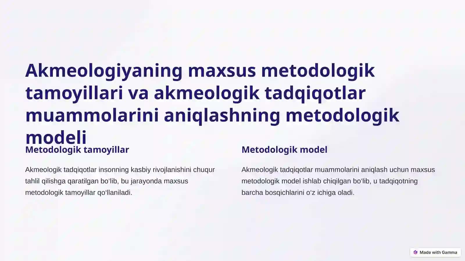 Akmeologiya fani doirasidagi tadqiqotlar 3