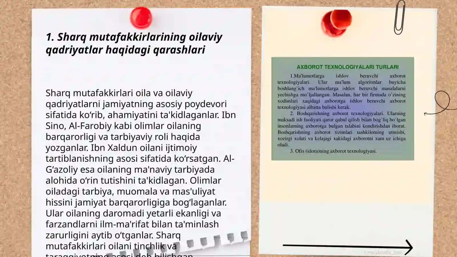 Sharq mutafakkirlarining oila va oilada bola tarbiyasiga oid goyalari 3