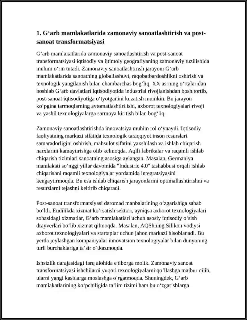 IQTISODIY VA IJTIMOIY GEOGRAFIYANING ZAMONAVIY TUZILISHI 3