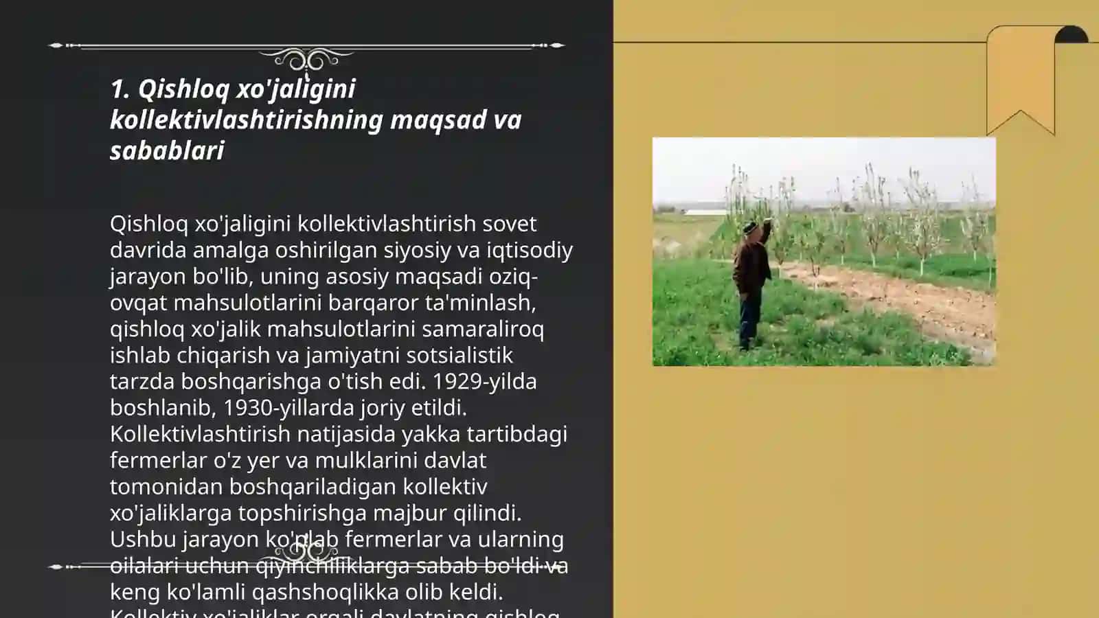 Ozbekistonda qishloq xojaligini yoppasiga kolektivlashtirish siyosati tarixshunosligi 3
