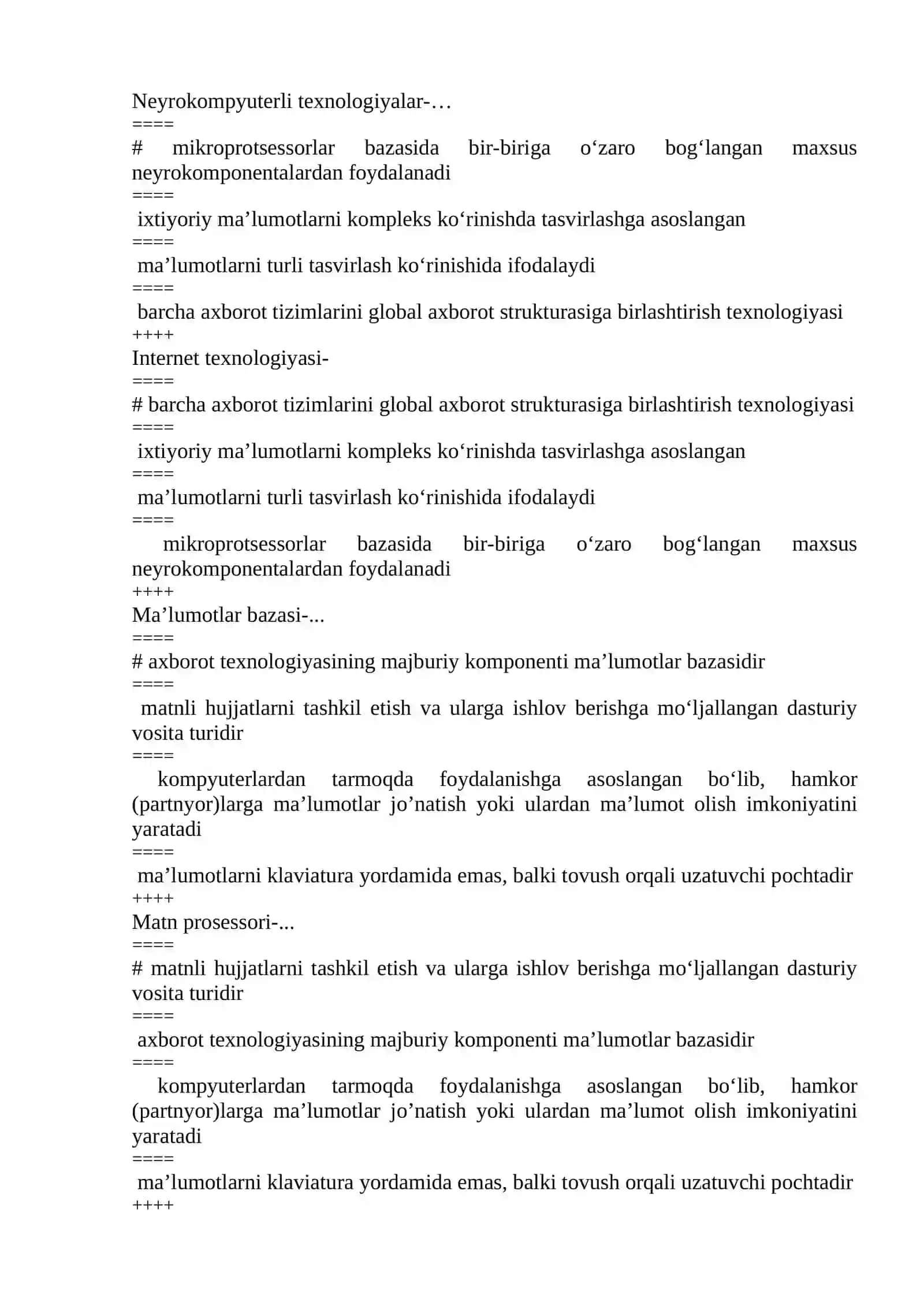 Iqtisodiyotda axborot-kommunikatsiya texnologiyalari va tizimlari 3