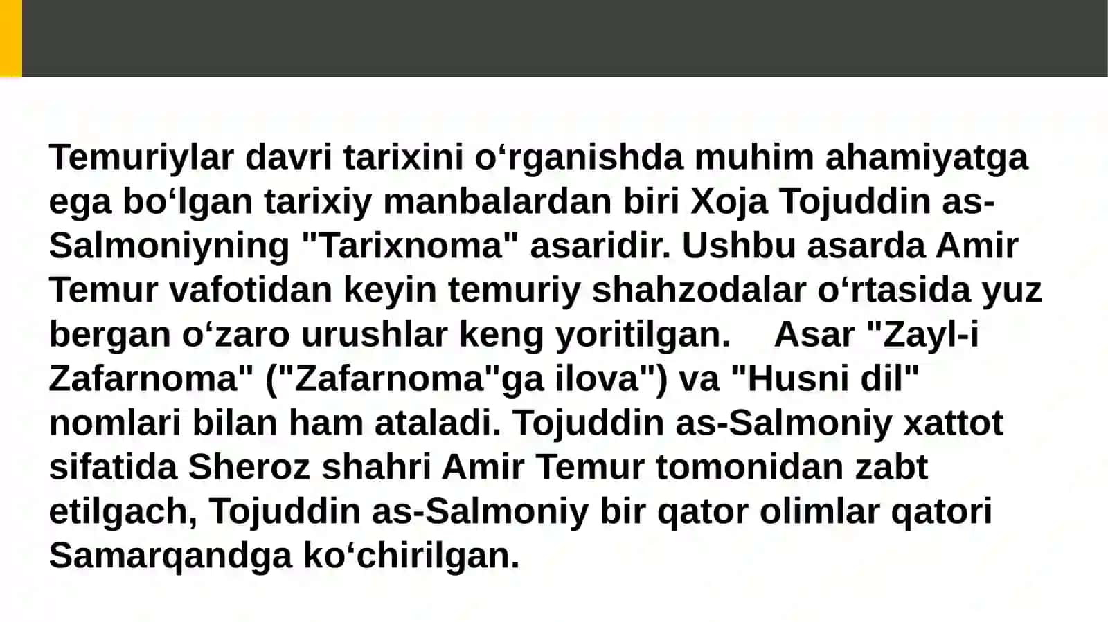 Amir Temur va temuriylar davri tarixshunosligi 3