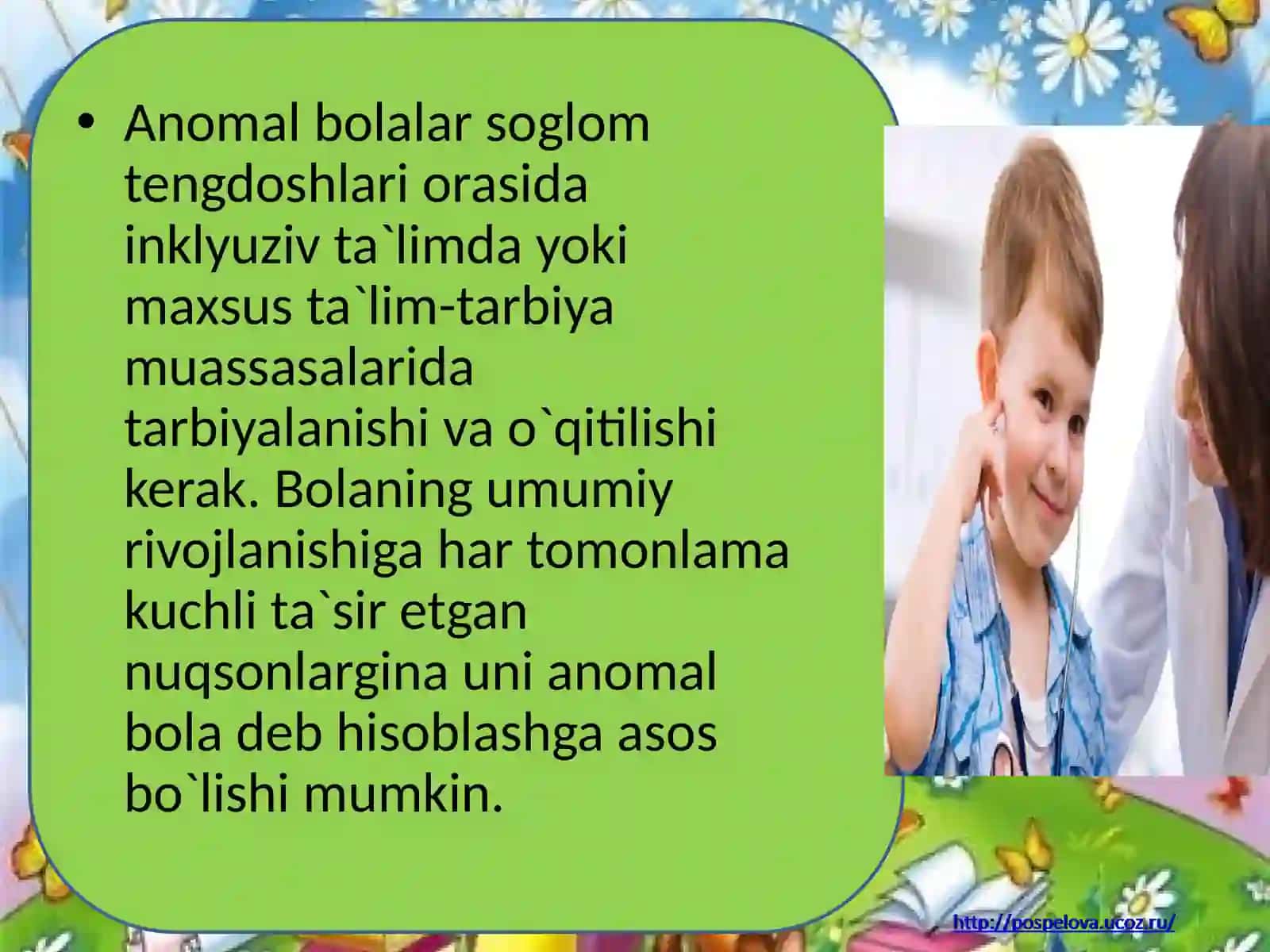 Ijtimoiyyordamga muhtoj bolalarga ta'lim berish 3