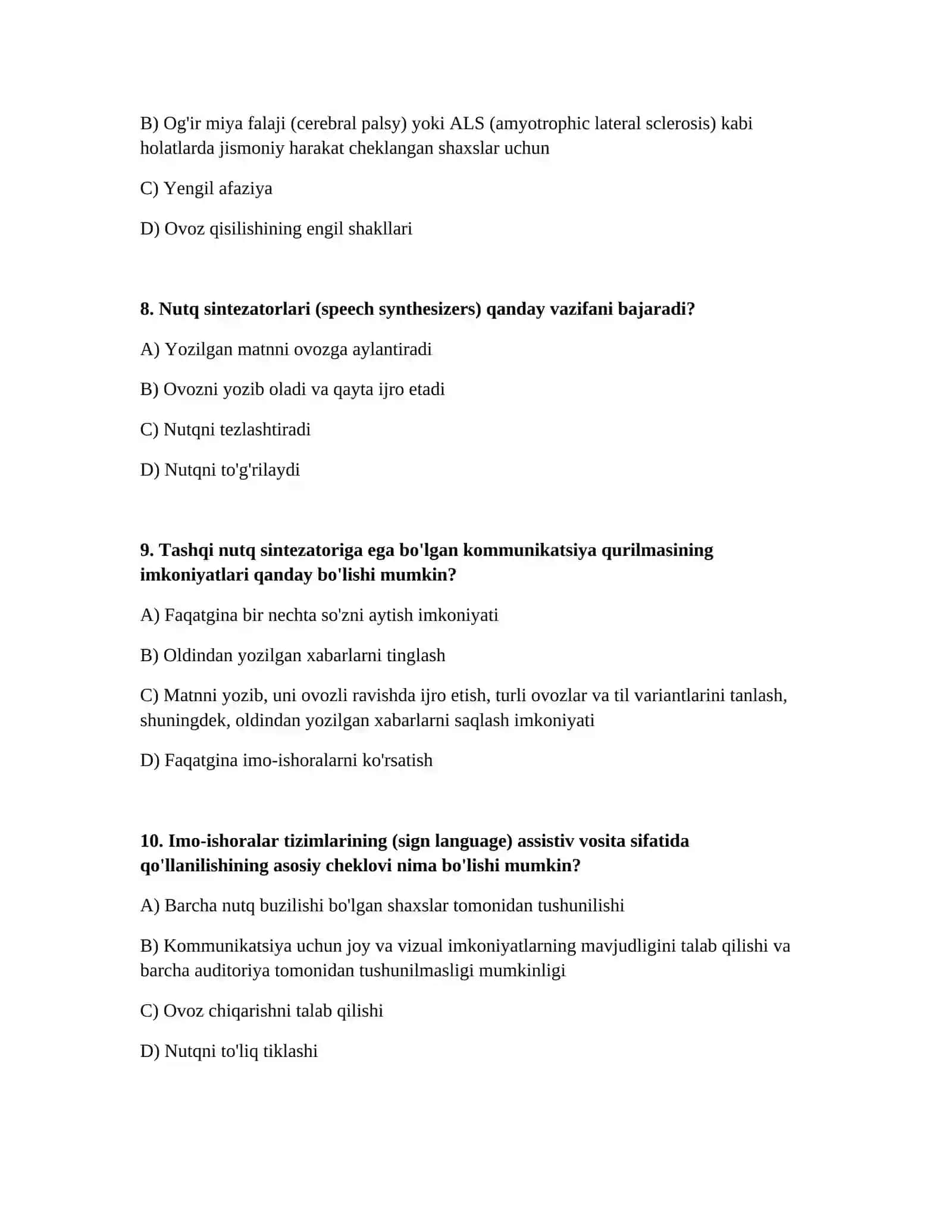 Nutq buzilishi bо‘lgan shaxslar uchun assistiv (yordamchi) vositalar 3