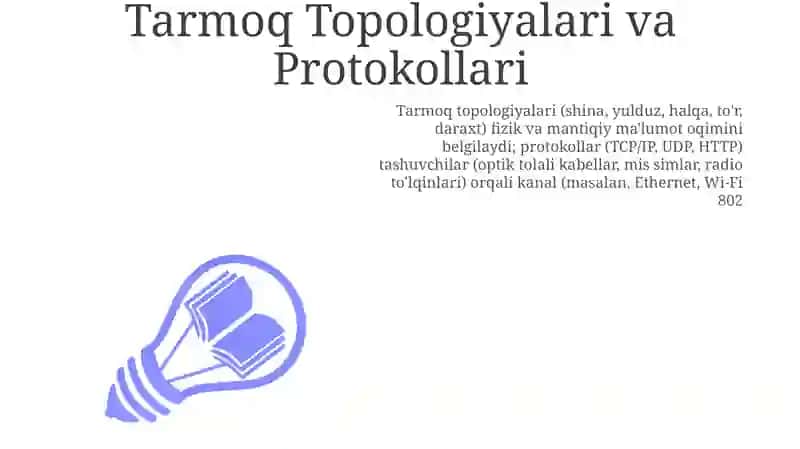 Tarmoq Topologiyalari va Protokollari 3