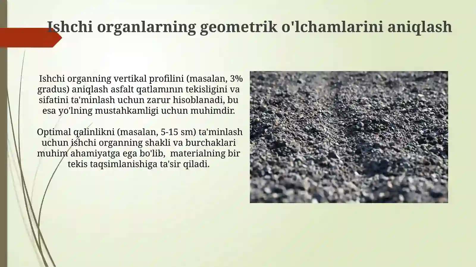 Asfaltyotgizgichlarni ishchi organlarini asosiy parametrlarini hisobi 3