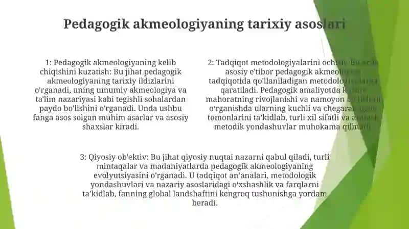 Pedagogik Akmeologiya Tadqiqotlar Tarixi Va Metodologiyasini OʻRganish 3
